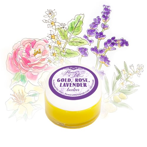 Gold Rose Lavender Balm