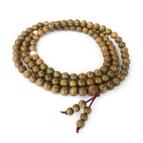 Green Sandalwood Mala 108 Beads